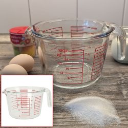 Messbecher aus Borosilikatglas, mit Massangaben, 1000 ml