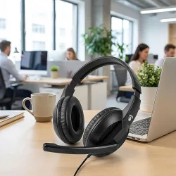 Over-Ear Headset, Stereo Kopfhörer, USB Type-A / USB Type-C, PC, Gaming