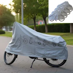 4er-Set Universal-Fahrradabdeckung, 110 x 200 cm