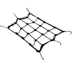 Dehnbares Gepäcknetz für Velokörbe, 25 x 25 cm