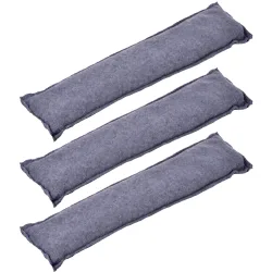 3er-Set Luftentfeuchter mit Silica Gel, 500g, wiederverwendbar, grau