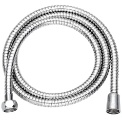 Duschschlauch aus Edelstahl, Wassersparfunktion, flexibel, 1,5 m