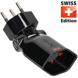 MH Clip-Clap 128963 1fach Steckdosen-Verteiler Schwarz