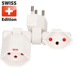 Max Hauri 132936 Steckdosen-Verteiler Weiß