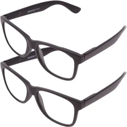 2er-Set Lesebrille, +3.00 dpt, schwarz