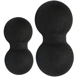 2er-Set Duo-Faszienmassage-Bälle für punktuelle Massage, Ø 8 und 12 cm