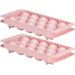 2er-Set Eiswürfelform für 14 Eiskugeln, Ø 3 cm