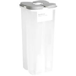 Vorratsdose mit 4 Fächern, 3000 ml