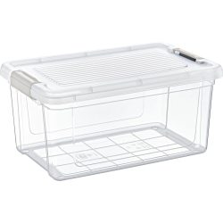 Vorratsbox, 9 Liter, transparent