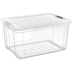 Vorratsbox, 30 Liter, transparent