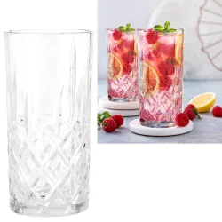 Elegantes Gläser-Set, 4er-Set, Kristall-Look, je 300 ml