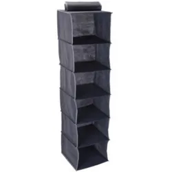Schrank-Hängeregal, für Kleidung, Schuhe etc., 6 Fächer