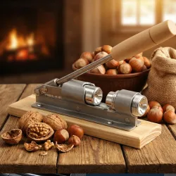Retro Nussknacker mit innovativer Hebeltechnik