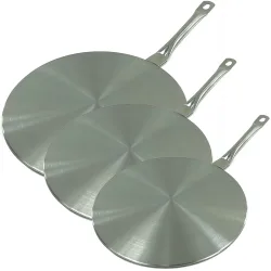 3er-Set Adapterplatten für Induktionskochfelder, universal