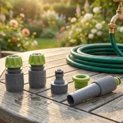 Anschluss-Set für Gartenschläuche, 5-teilig