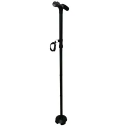 Gehstock mit LED-Lampe, 85 - 95 cm
