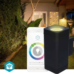 Aussenleuchte, LED Wandleuchte, Smartlife, Bluetooth, dimmbar, App, 2700-6500 K