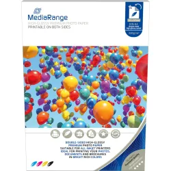 Dopplseitiges A4 Fotopapier für Tintenstrahldrucker, 220g/m², hochglanz, 50 Stück