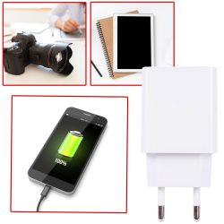 USB-A-Ladegerät, 10 W, weiss