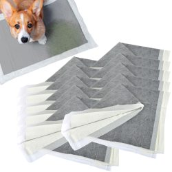 Trainingsunterlagen für Hunde, 60 Stk, mit Aktivkohle, auslaufsicher, je 90 x 60 cm