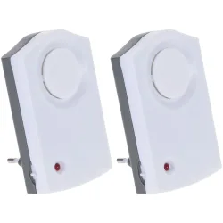 2er-Set Elektrischer Nagetiervertreiber, Ultraschall, Frequenz 18 - 40,5 kHz
