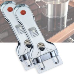2er-Set Schaber für Ceranfeldplatten aus Metall, L 14 cm