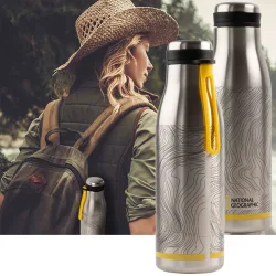 2er-Set Thermosflasche aus Edelstahl, 500 ml