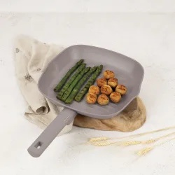 Design Grillpfanne, 28cm, taupe