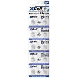 XCell Knopfzelle LR44 1.5 V 10 St. Alkali-Mangan