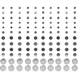 Lithium Knopfzellen-Batterie-Set, 120 Stück, 10 Typen