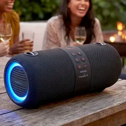 Bluetooth Lautsprecher mit LED-Beleuchtung, stossfest & wasserdicht (IPX6), 40 W