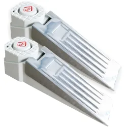 2er-Set Türstopper mit Alarmfunktion, 120dB, weiss, batterieben