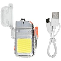Elektrisches Feuerzeug mit Taschenlampe
