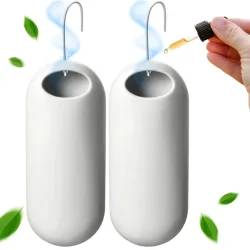 2er-Set Wasserverdunster für Heizkörper, Keramik, 250 ml