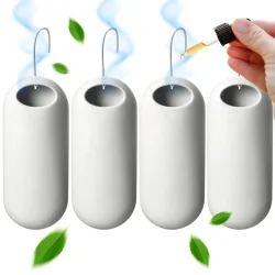 4er-Set Wasserverdunster für Heizkörper, Keramik, 250 ml