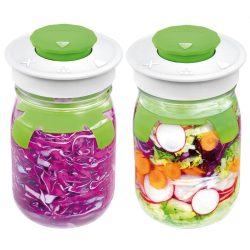 2er-Set Fermentierglas mit Entlüftungsventil, 1 Liter