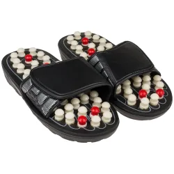 Massage Pantoffeln mit Fussreflexzonen-Noppen, Grösse M