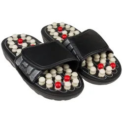 Massage Pantoffeln mit Fussreflexzonen-Noppen, Grösse L
