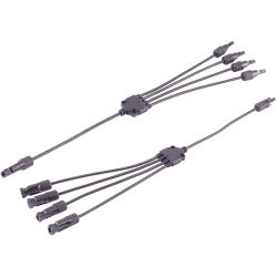 PV4 T-Adapterkabel, 4mm², 4/1, (paar)