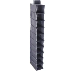 Schrank-Hängeregal, für Kleidung, Schuhe etc., 10 Fächer