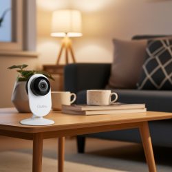 Hochauflösende Full-HD-IP-Überwachungskamera mit, Nachtsicht, Bewegungserkennung
