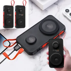 2er-Set 3in1 Wireless Powerbank 10000mAh, MagSafe-komp.