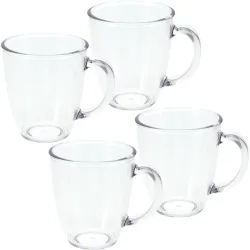 4er-Set Tasse aus Kunststoff, 380 ml