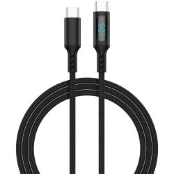Eaxus USB-Ladekabel LED-Display Laden (Spannung/Strom/Leistung) 35968