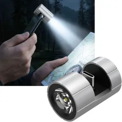 Smartphone-Ansteck-Taschenlampe, USB-C, 230 lm