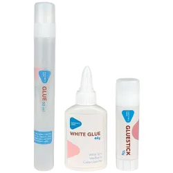 Bastelkleber-Set, 3-tlg.