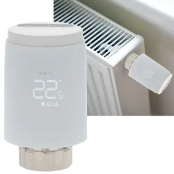 Smartes Heizkörperthermostat, Zigbee 3.0, Sprachsteuerung