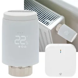 Smartes Heizkörperthermostat inkl. Zigbee-Gateway