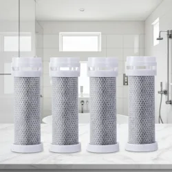 Ersatz-Wasser-Filter für 3-in-1-Duschkopf, 4er-Set