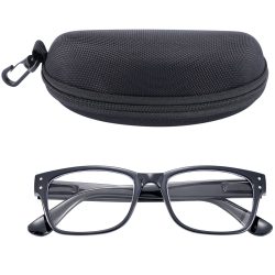 Lesebrille mit Brillenetui, +2,5 Dioptrien